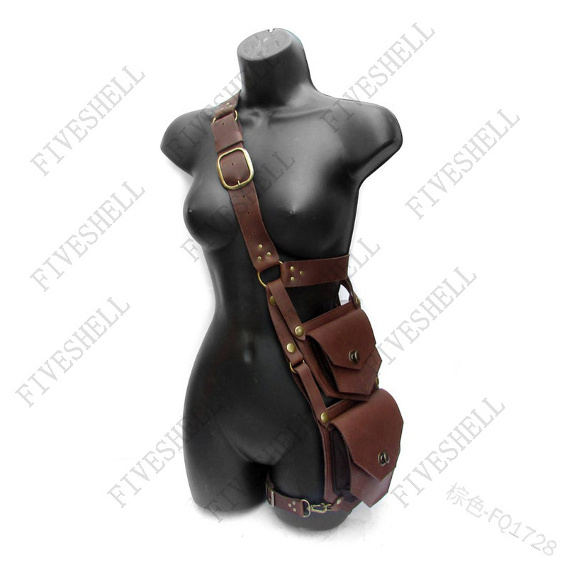 Men'S Viking Accessories - Cinturón de PU de cintura Medieval