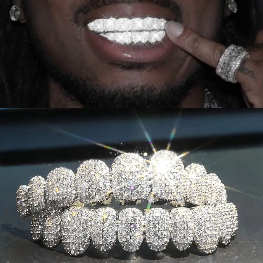Men'S Accessories For Christmas - RACHELZ Hip Hop 10/10 helado CZ