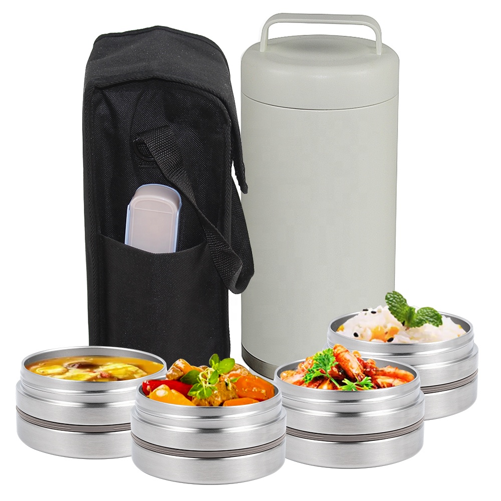 Flask Stainless Steel - Recipiente para alimentos con aislamiento al