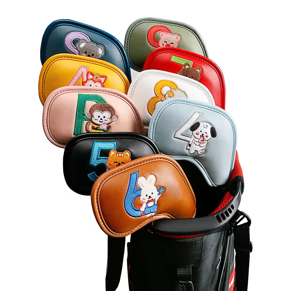 Men'S Accessories Golf - 9 Fundas Protectoras para Palos de