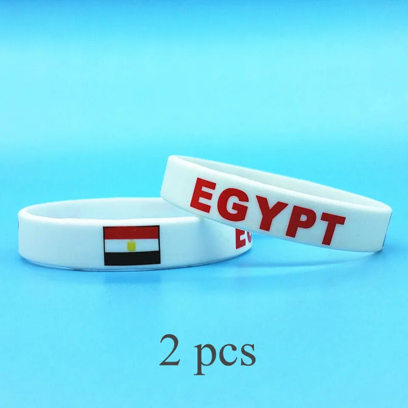 Men Accessories Egypt - Pulseras de silicona con bandera de