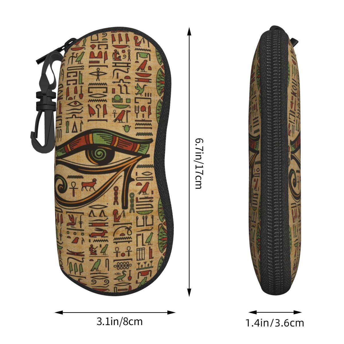 Estuche para gafas de Ojo de H - Men Accessories Egypt reseña y precio