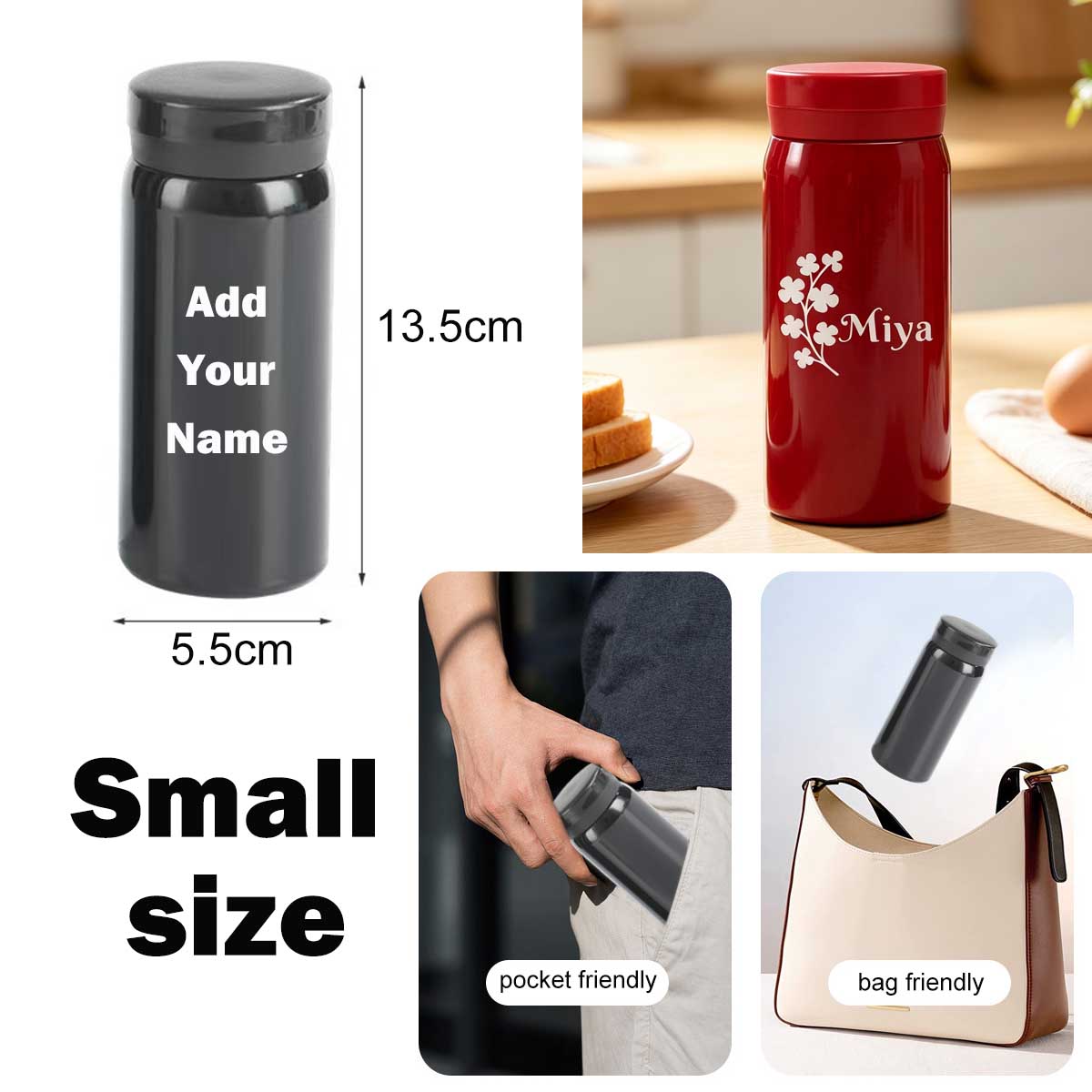 Termo de Bolsillo Delgado de A - Flask Stainless Steel reseña y precio