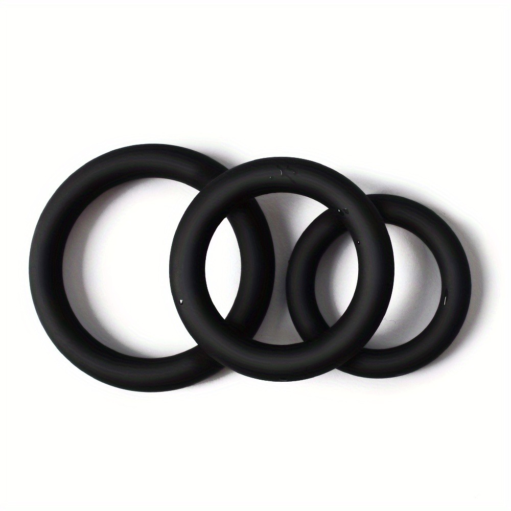 Juego de 3 anillos de silicona - Men Accessories Combo reseña y precio