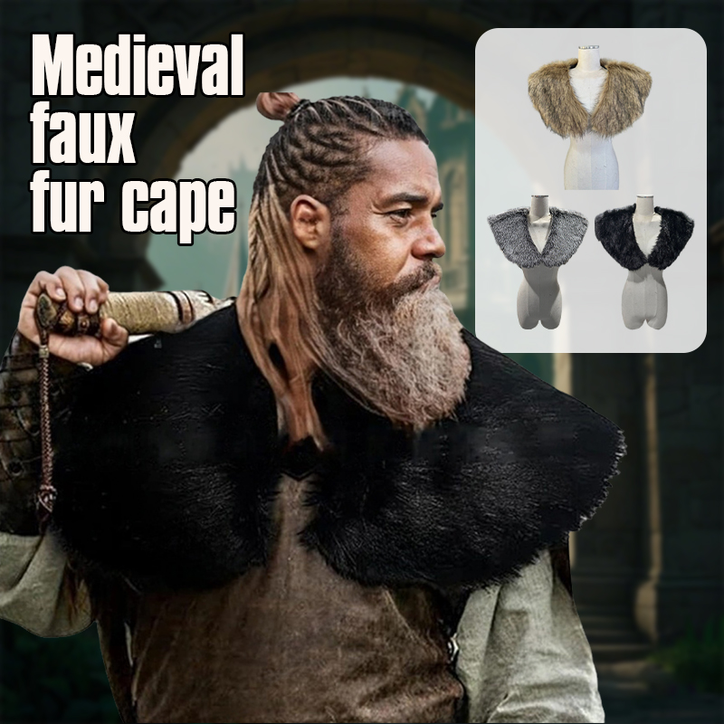 Cuello de piel sintética Medie - Men'S Viking Accessories reseña y precio