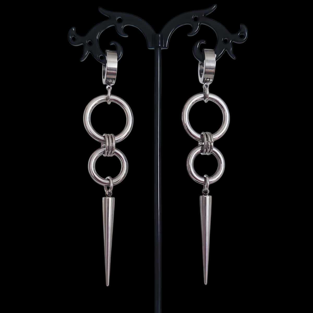 Pendiente punk con remaches, j - Men Accessories Tips reseña y precio