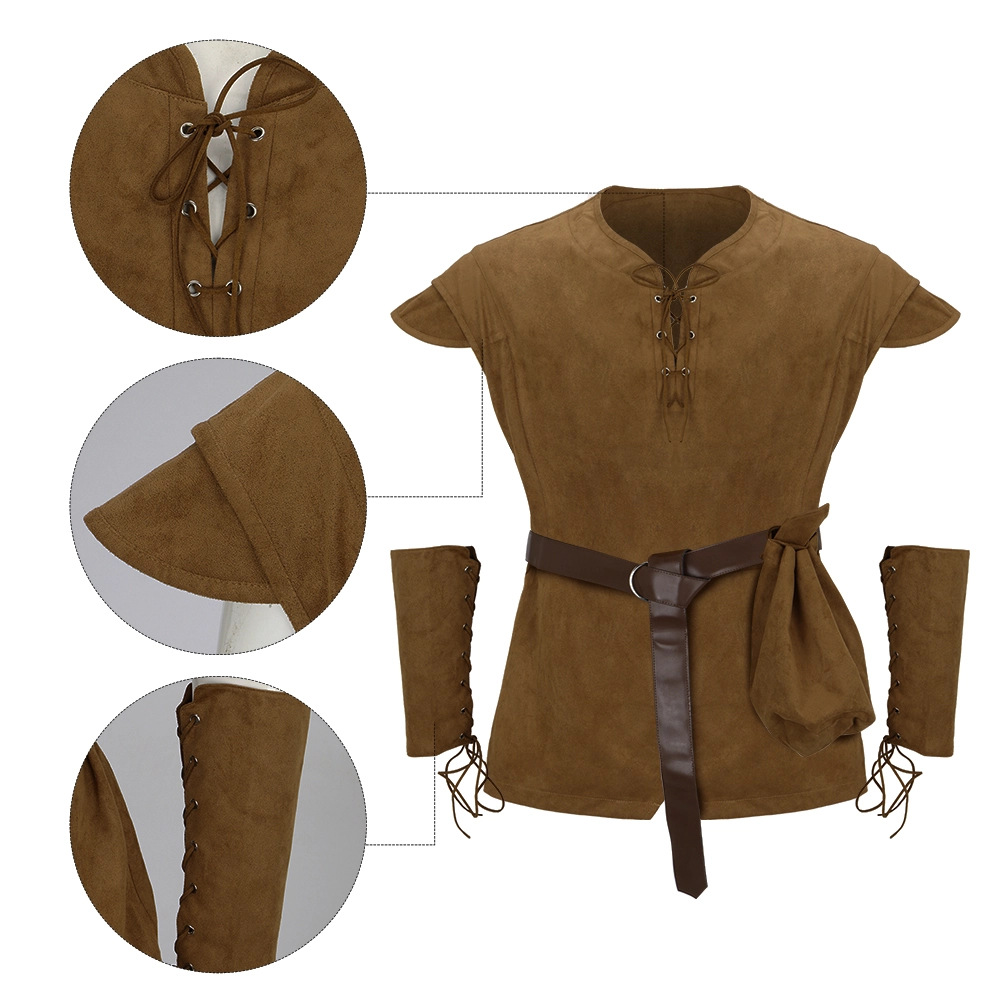 Camisa túnica medieval con cor - Men'S Viking Accessories reseña y precio