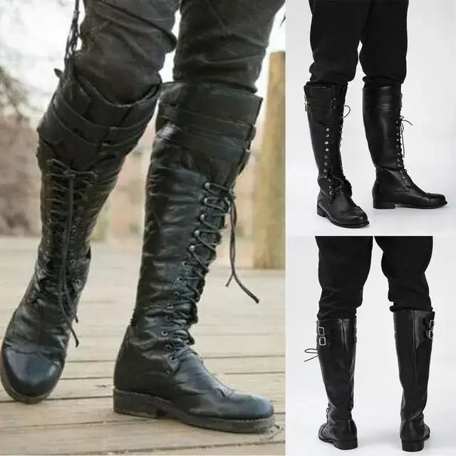 Botas medievales Steampunk par - Men'S Viking Accessories reseña y precio