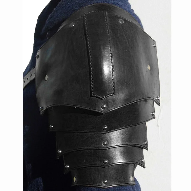 Armadura de hombro de cuero Me - Men'S Viking Accessories reseña y precio