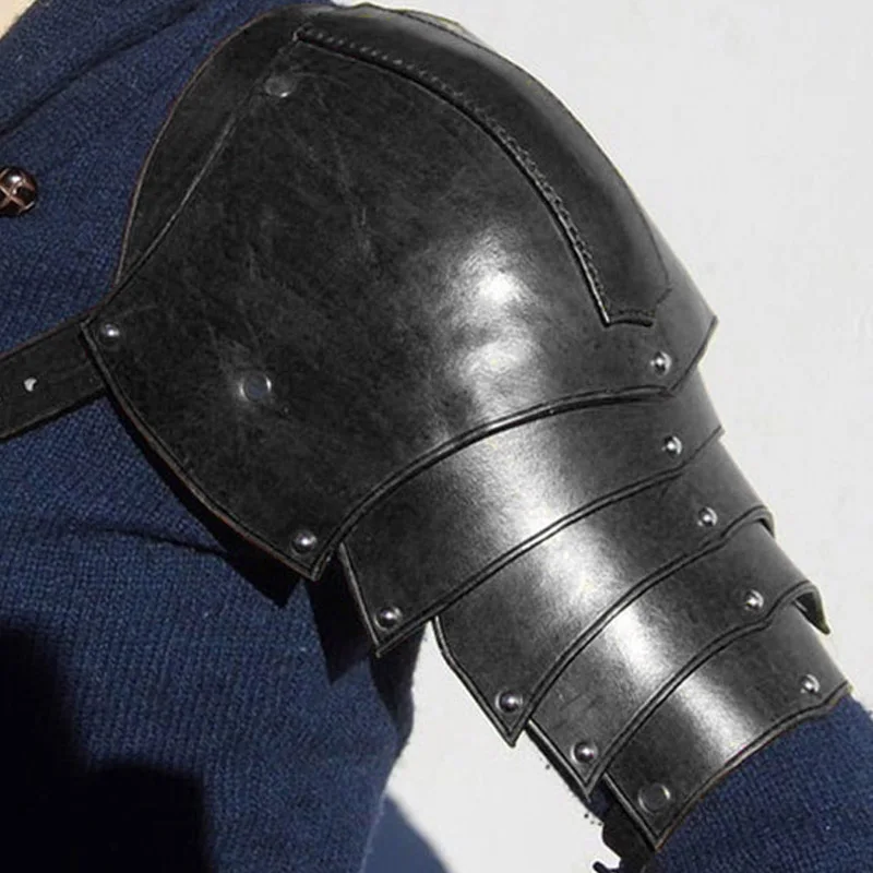 Armadura de hombro de cuero Me - Men'S Viking Accessories reseña y precio