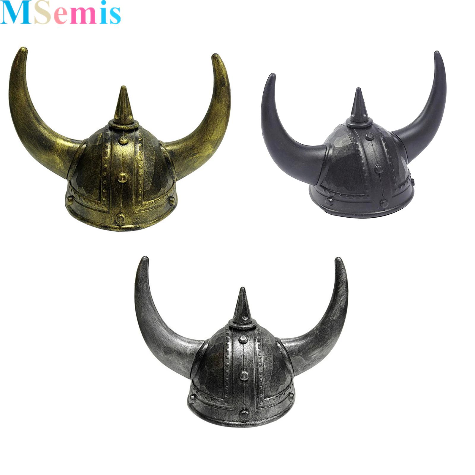 Casco Vikingo Medieval con Cue - Men'S Viking Accessories reseña y precio