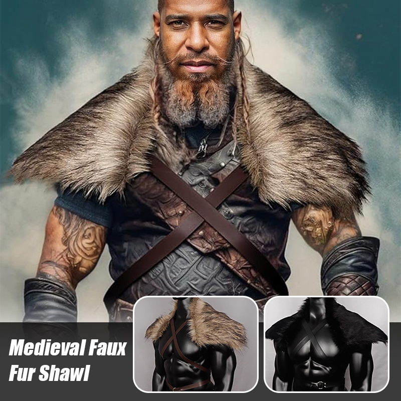 Capa Medieval de piel sintétic - Men'S Viking Accessories reseña y precio