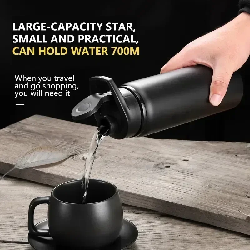 Botella de agua deportiva de a - Flask Stainless Steel reseña y precio